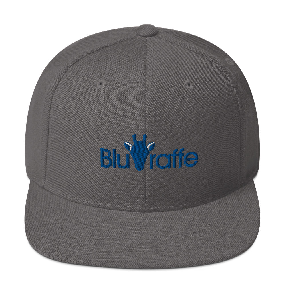 Bluraffe Snapback Hat Gray