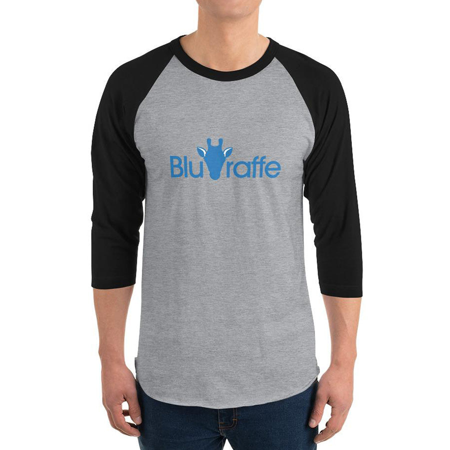 Bluraffe Men's 3/4 Sleeve Raglan Shirt