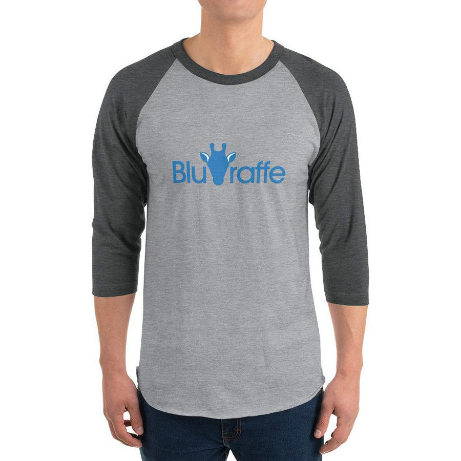 Bluraffe Men's 3/4 Sleeve Raglan Shirt