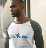 Bluraffe Men's 3/4 Sleeve Raglan Shirt