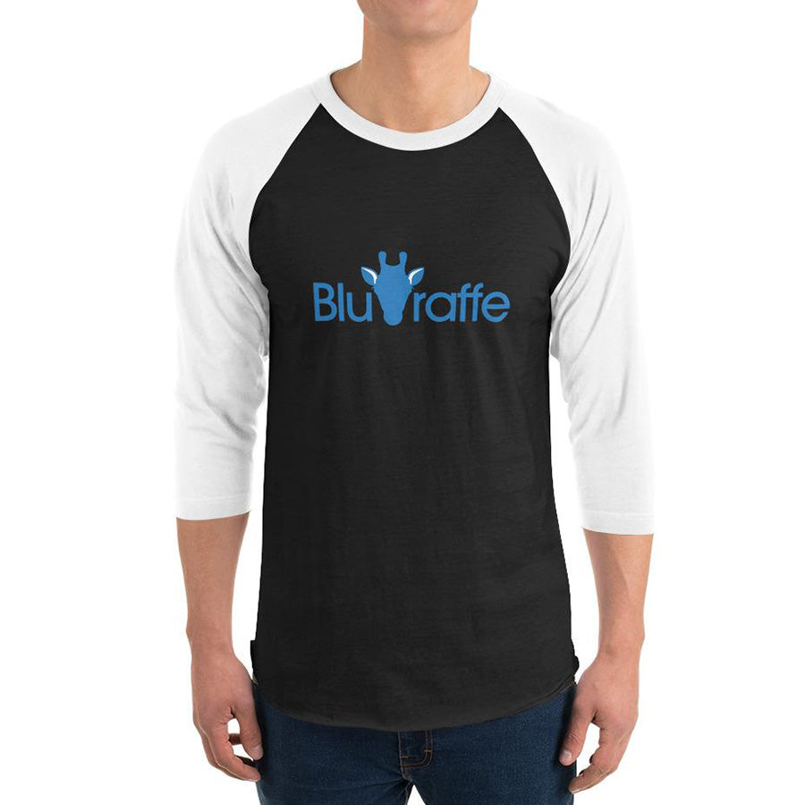 Bluraffe Men's 3/4 Sleeve Raglan Shirt
