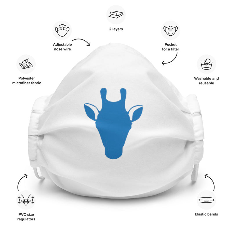 Bluraffe Logo Face Mask