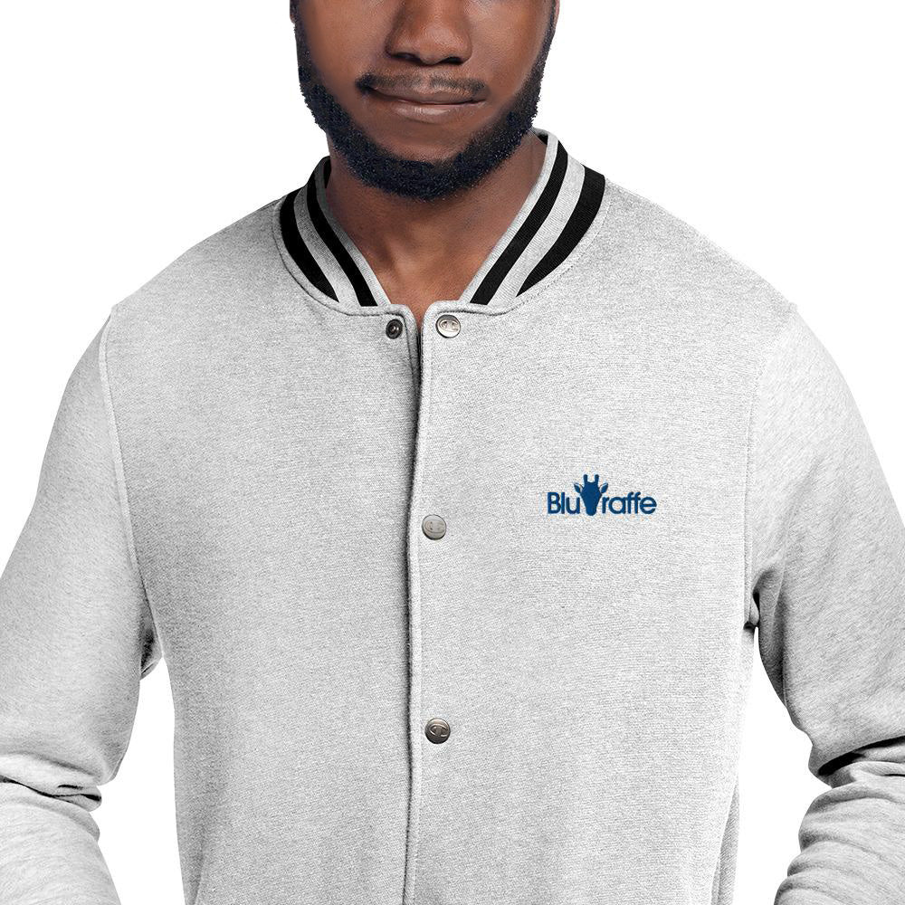 Embroidered Champion Bomber Jacket (3 colors)
