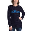 Bluraffe Unisex Long Sleeve Tee Blue