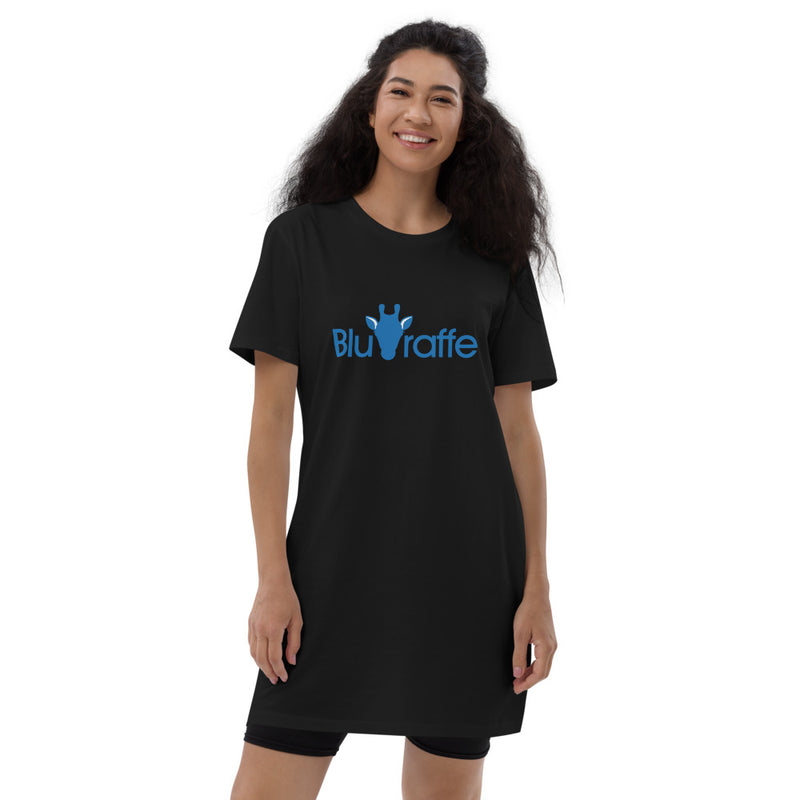 Bluraffe Organic Cotton T-Shirt Dress Black