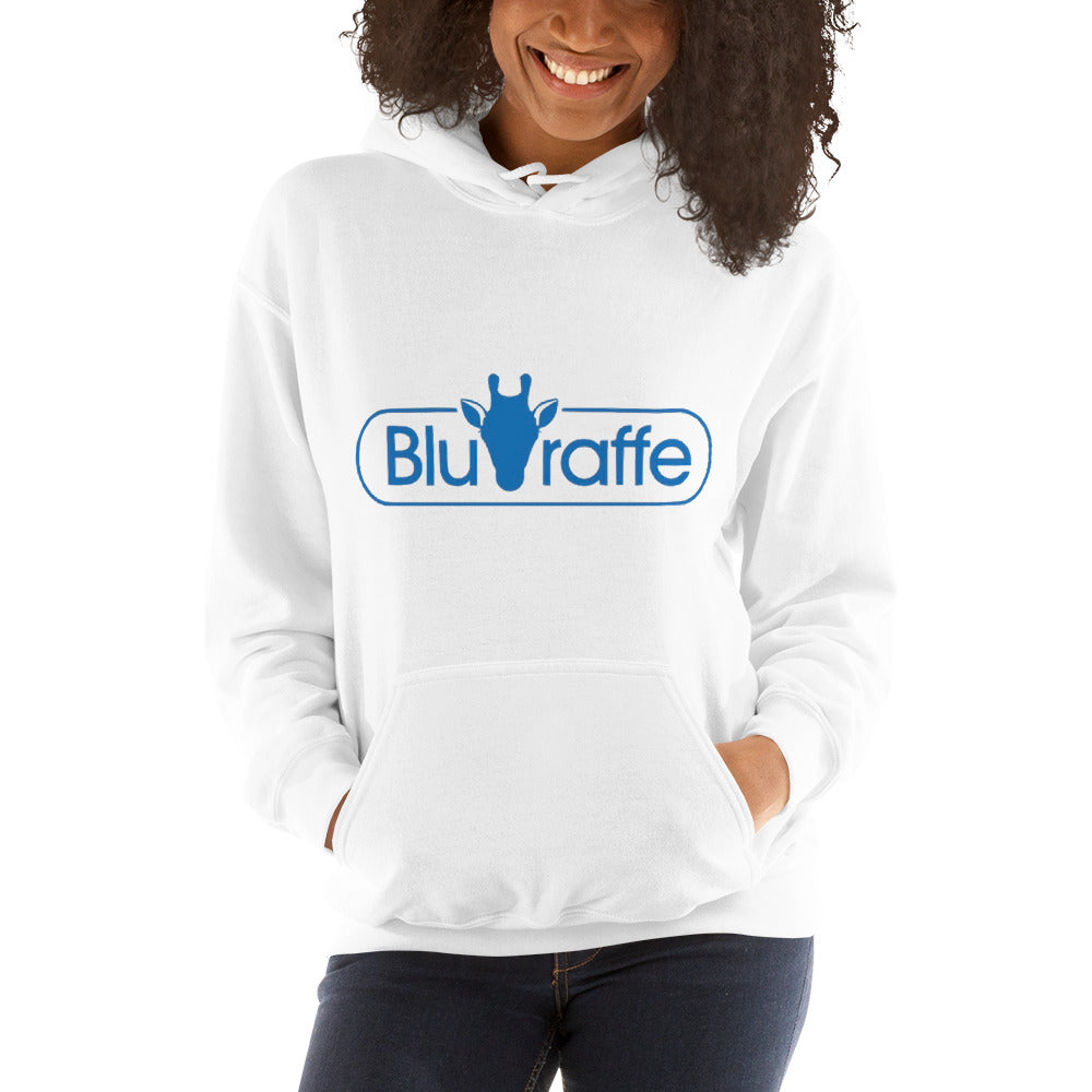 Bluraffe Unisex Hoodie White
