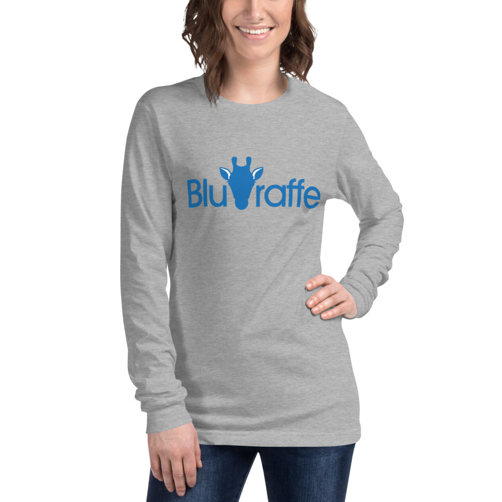 Bluraffe Unisex Long Sleeve Tee Gray